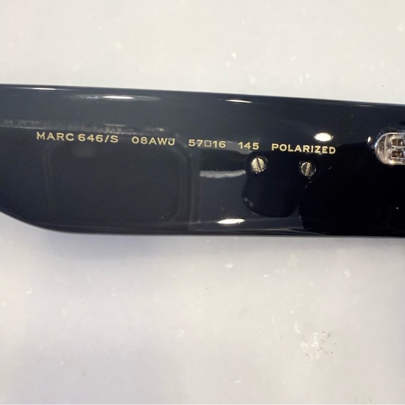 Marc Jacobs Women’s Sunglasses MARC 646/S  08AWJ Polarized Black grey NEW main image 6
